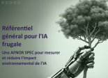 Document Afnor SPEC 2314 sur l'IA frugale