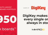 Les cartes Click de MikroE distribuées par DigiKey