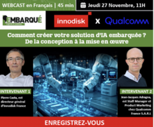 Webinaire Innodisk et Qualcomm IA embarquée
