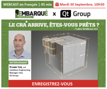 Webinaire Qt sur le CRA 30 septembre 2025