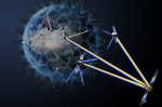 Thales Alenia Projet Hydron Communications spatiales optiques multi-orbites