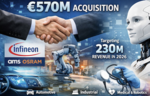 Infineon finalise l'acquisition des capteurs non optiques d'ams OSRAM