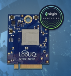Le modem de LooUQ certifié Skylo avec un circuit de Nordic